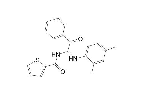 2-thiophenecarboxamide, N-[1-[(2,4-dimethylphenyl)amino]-2-oxo-2-phenylethyl]-