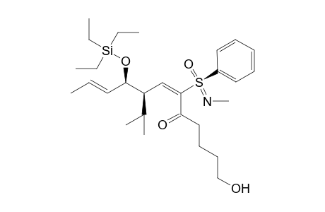 (6E,8R,9R,10E)-1-Hydroxy-8-isopropyl-6-[(R)-N-methyl-S-phenylsulfonimidoyl]-9-(triethylsilyloxy)dodeca-6,10-dien-5-one
