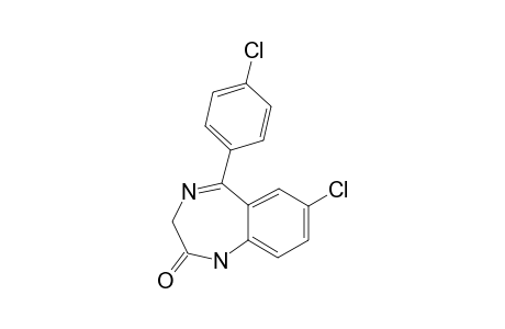 7-CHLORO-5-(PARA-CHLOROPHENYL)-3H-[1,4]-BENZODIAZEPIN-2-ONE