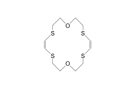 4,7,13,16-Tetrathio-5,6,14,15-tetradehydro-18-crown-6