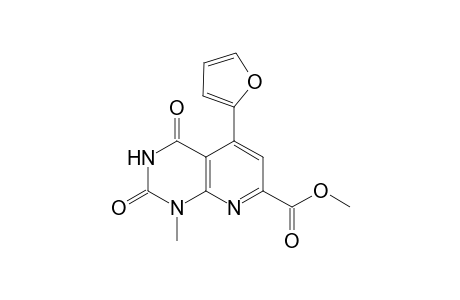 Methyl 5-(furan-2-yl)-1-methyl-2,4-dioxo-1H,2H,3H,4H-pyrido[2,3-d]pyrimidine-7-carboxylate