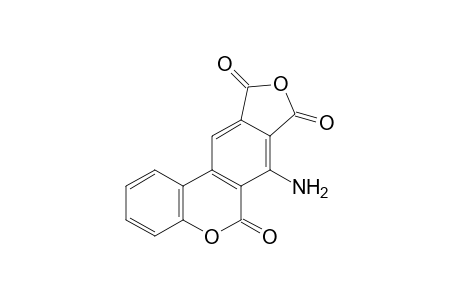 7-Amino-6-oxo-6H-benzo[c](2H)chromen-8,9-dicarboxylic acid anhydride