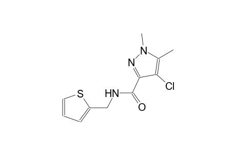 4-chloro-1,5-dimethyl-N-(2-thienylmethyl)-1H-pyrazole-3-carboxamide