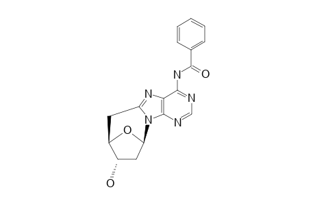 N(6)-BENZOYL-5',8-CYCLO-2',5'-DIDEOXYADENOSINE