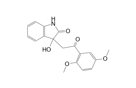 3-[2-(2,5-dimethoxyphenyl)-2-oxoethyl]-3-hydroxy-1,3-dihydro-2H-indol-2-one
