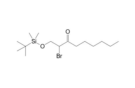 2-Bromanyl-1-[tert-butyl(dimethyl)silyl]oxy-nonan-3-one
