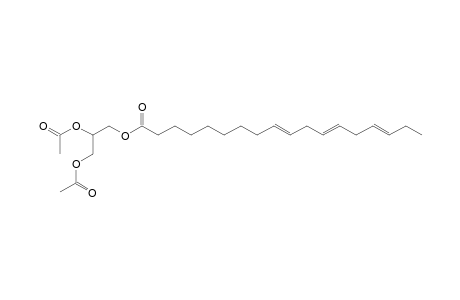 9,12,15-Octadecatrienoic acid, 2,3-bis(acetyloxy)propyl ester, (Z,Z,Z)-