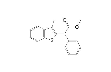 Methyl 2-(3-methylbenzo[b]thiophen-2-yl)-2-phenylacetate