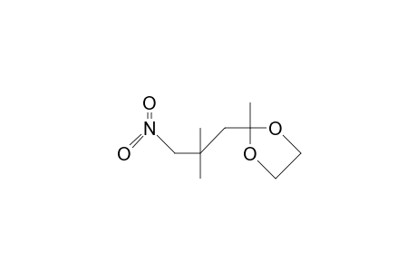 4,4-Ethylenedioxy-2,2-dimethyl-1-nitro-pentane