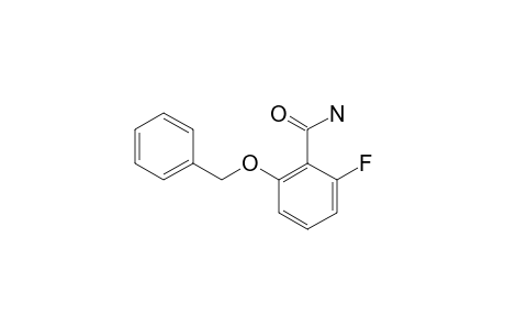 2-BENZYLOXY-5-FLUOROBENZAMIDE