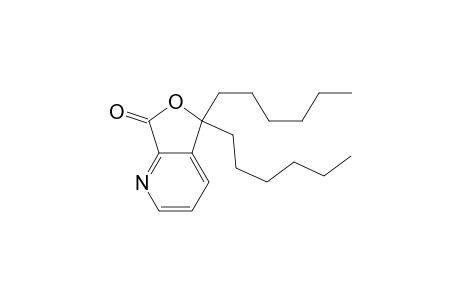 Furo[3,4-b]pyridin-7(5H)-one, 5,5-dihexyl-