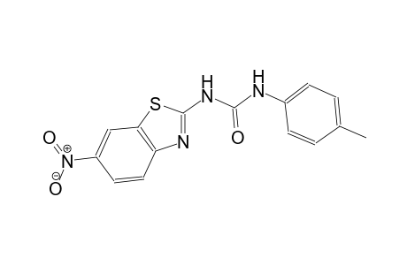 N-(4-methylphenyl)-N'-(6-nitro-1,3-benzothiazol-2-yl)urea