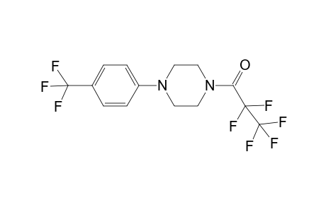 2,2,3,3,3-pentafluoro-1-(4-(4-(trifluoromethyl)phenyl)piperazin-1-yl)propan-1-one