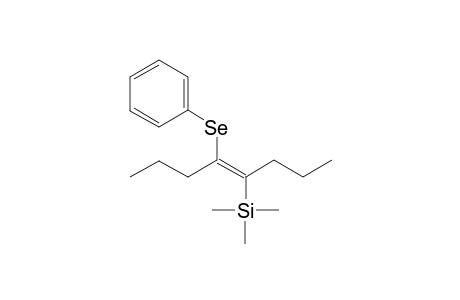 (E)-and (Z)-4-(Phenylseleno)-5-(trimethylsilyl)oct-4-ene