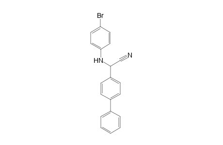 2-([1,1'-biphenyl]-4-yl)-2-((4-bromophenyl)amino)acetonitrile