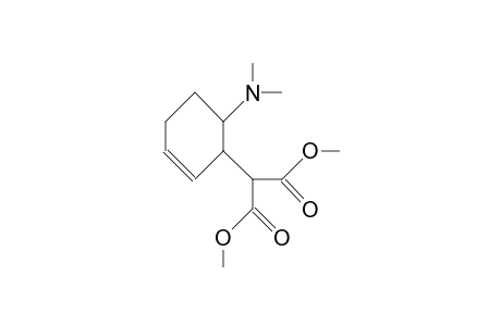 Dimethyl (trans-6-dimethylamino-cyclohex-2-en-1-yl)-malonate