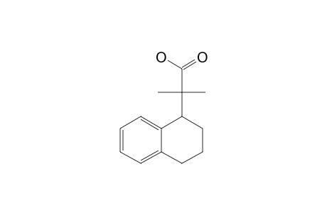 2-METHYL-2-(1',2',3',4'-TETRAHYDRO-1'-NAPHTYL)-PROPIONIC-ACID