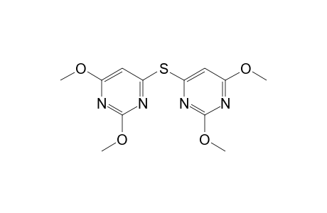 Pyrimidine, 4,4'-thiobis[2,6-dimethoxy-