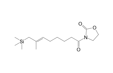 3-(7-Methyl-8-trimethylsilyloct-6-enoyl)oxazolidin-2-one