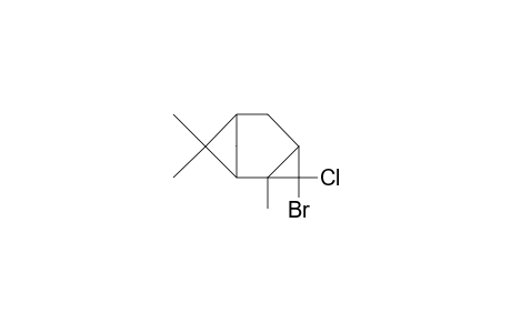 2,3-exo-Chlorobromomethano-2,6,6-trimethyl-bicyclo(3.1.1)heptane