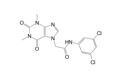 1H-purine-7-acetamide, N-(3,5-dichlorophenyl)-2,3,6,7-tetrahydro-1,3-dimethyl-2,6-dioxo-