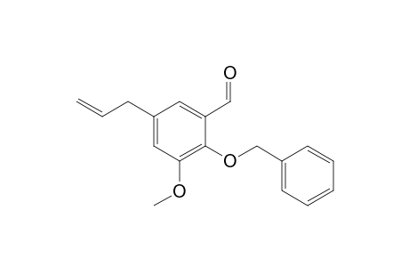 5-Allyl-2-(benzyloxy)-3-methoxybenzaldehyde