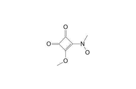 3-METHOXY-4-N-METHYLHYDROXYLAMINOCYCLOBUT-3-ENE-1,2-DIONE