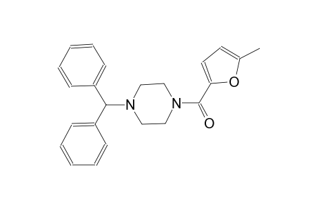 1-benzhydryl-4-(5-methyl-2-furoyl)piperazine