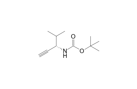 N-[(1S)-1-isopropylprop-2-ynyl]carbamic acid tert-butyl ester