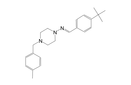 N-[(E)-(4-tert-butylphenyl)methylidene]-4-(4-methylbenzyl)-1-piperazinamine