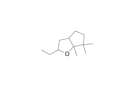 2-Ethyl-6,6,6a-trimethyl-hexahydro-cyclopenta[b]furan
