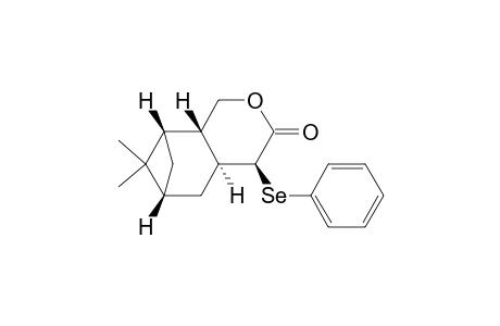 6,8-Methano-3H-2-benzopyran-3-one, octahydro-7,7-dimethyl-4-(phenylseleno)-, [4S-(4.alpha.,4a.alpha.,6.beta.,8.beta.,8a.beta.)]-