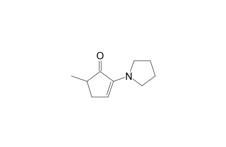 5-Methyl-2-(1-pyrrolidinyl)-2-cyclopenten-1-one