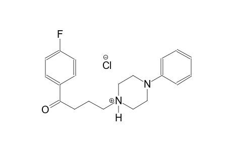 piperazinium, 1-[4-(4-fluorophenyl)-4-oxobutyl]-4-phenyl-, chloride