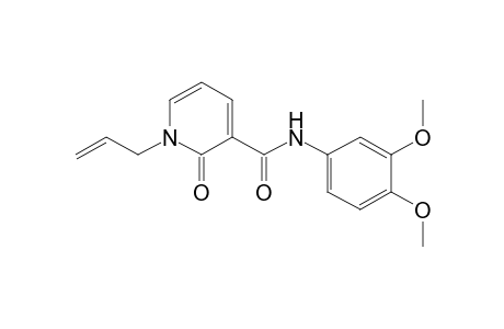 1-ALLYL-1,2-DIHYDRO-3',4'-DIMETHOXY-2-OXONICOTINANILIDE