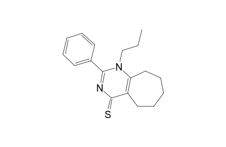 4H-cyclohepta[d]pyrimidine-4-thione, 1,5,6,7,8,9-hexahydro-2-phenyl-1-propyl-