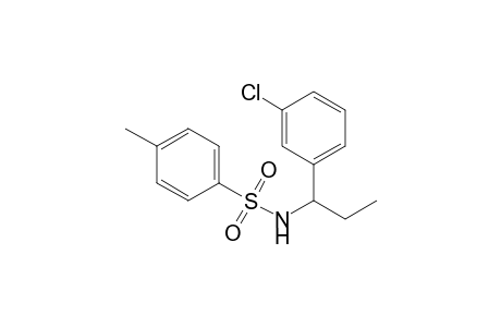 (-)-4-Methyl-N-[1-(3-chlorophenyl)propyl]benzenesulfonamide