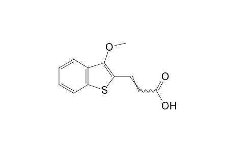 3-methoxybenzo[b]thiophene-2-acrylic acid