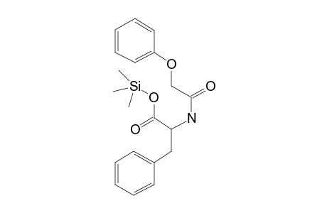 Trimethylsilyl (2-phenoxyacetyl)phenylalaninate