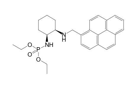 (1R,2S)-N2-diethoxyphosphoryl-N1-(pyren-1-ylmethyl)cyclohexane-1,2-diamine