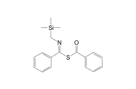Benzenecarbothioic acid, anhydrosulfide with N-[(trimethylsilyl)methyl]benzenecarboximidothioic acid