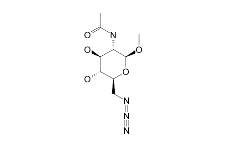 METHYL-2-ACETAMIDO-6-AZIDO-2,6-DIDEOXY-BETA-D-GLUCOPYRANOSIDE