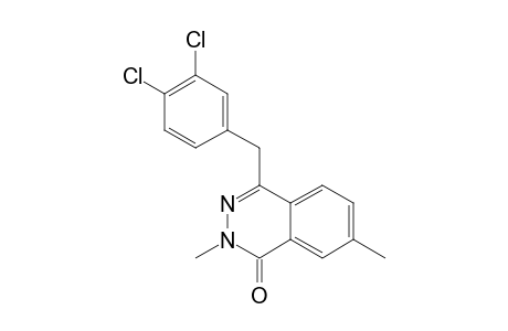 4-(3,4-DICHLOROBENZYL)-2,7-DIMETHYL-PHTHALAZIN-1(2H)-ONE