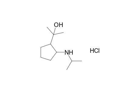 alpha,alpha-dimethyl-2-(isopropylamino)cyclopentanemethanol, hydrochloride