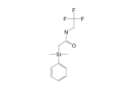 N-2',2',2'-TRIFLUOROETHYL-2-(PHENYLDIMETHYLSILYL)-ACETAMIDE
