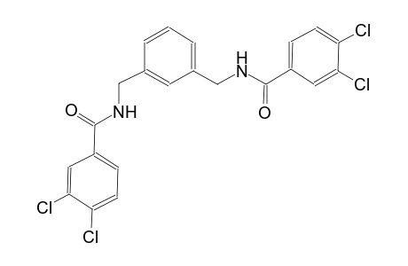 3,4-dichloro-N-(3-{[(3,4-dichlorobenzoyl)amino]methyl}benzyl)benzamide