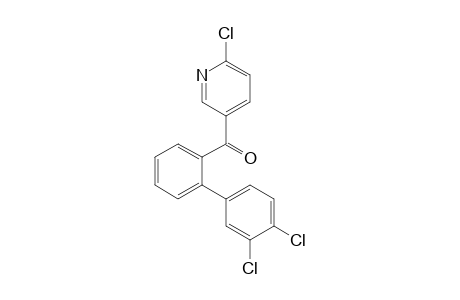 (6-Chloro-3-pyridinyl)[3',4'-dichloro(1,1'-biphenyl)-2-yl]methanone