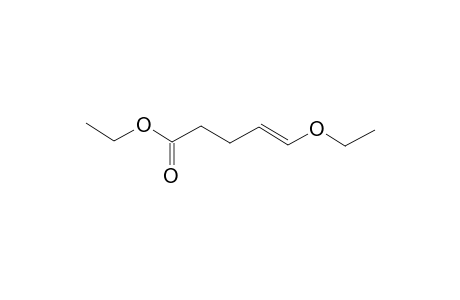 4-Pentenoic acid, 5-ethoxy-, ethyl ester, (E)-