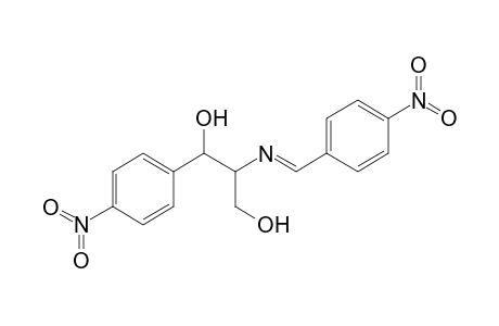 1-(4-Nitrophenyl)-2-{[(4-nitrophenyl)methylidene]amino}-1,3-propanediol