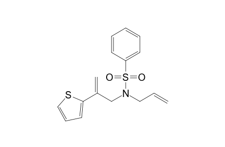 N-Allyl-N-(2-thiophen-2-ylallyl)benzenesulfonamide